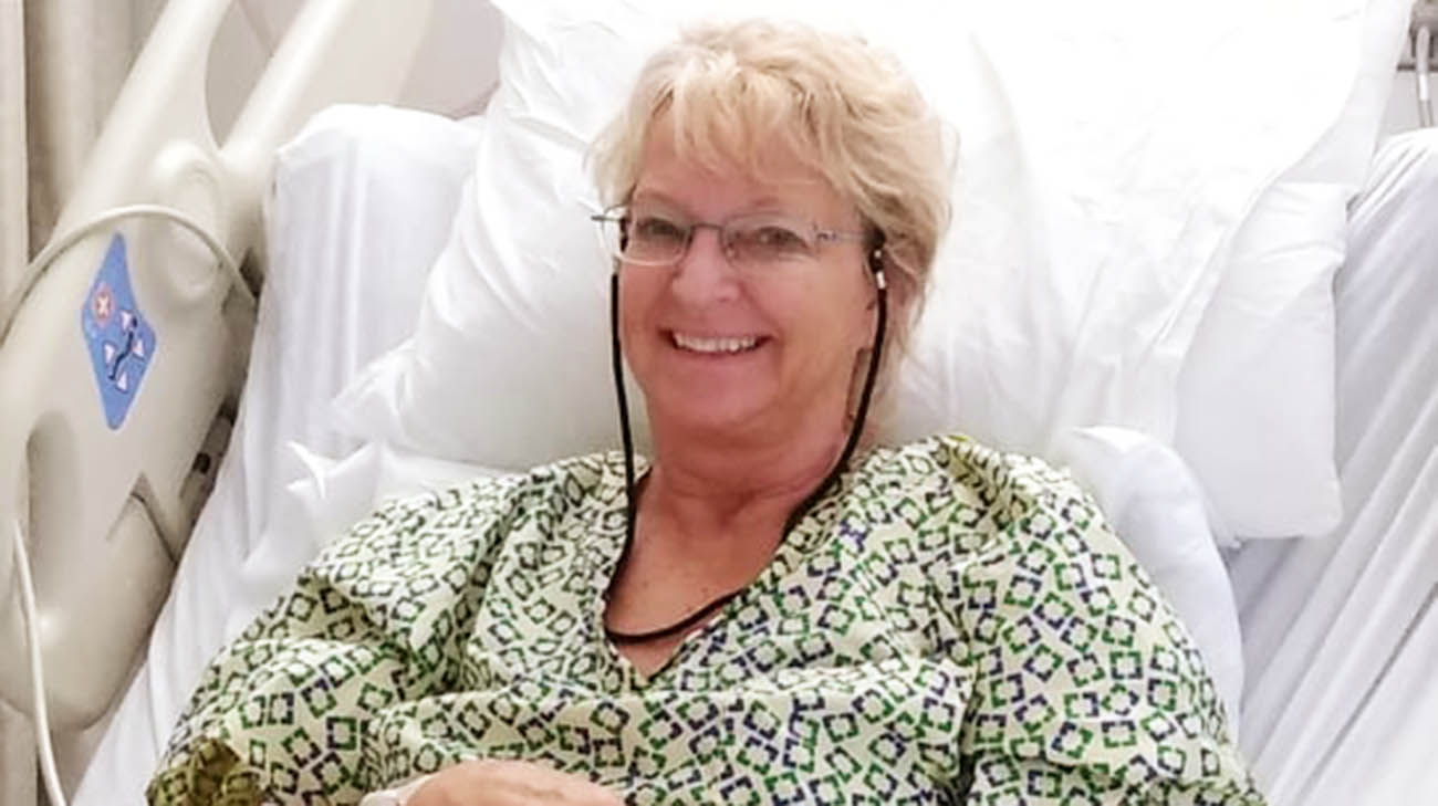 Cindi received an immunotherapy drug and an investigational vaccine as part of her treatment for stage 4 colorectal cancer. 