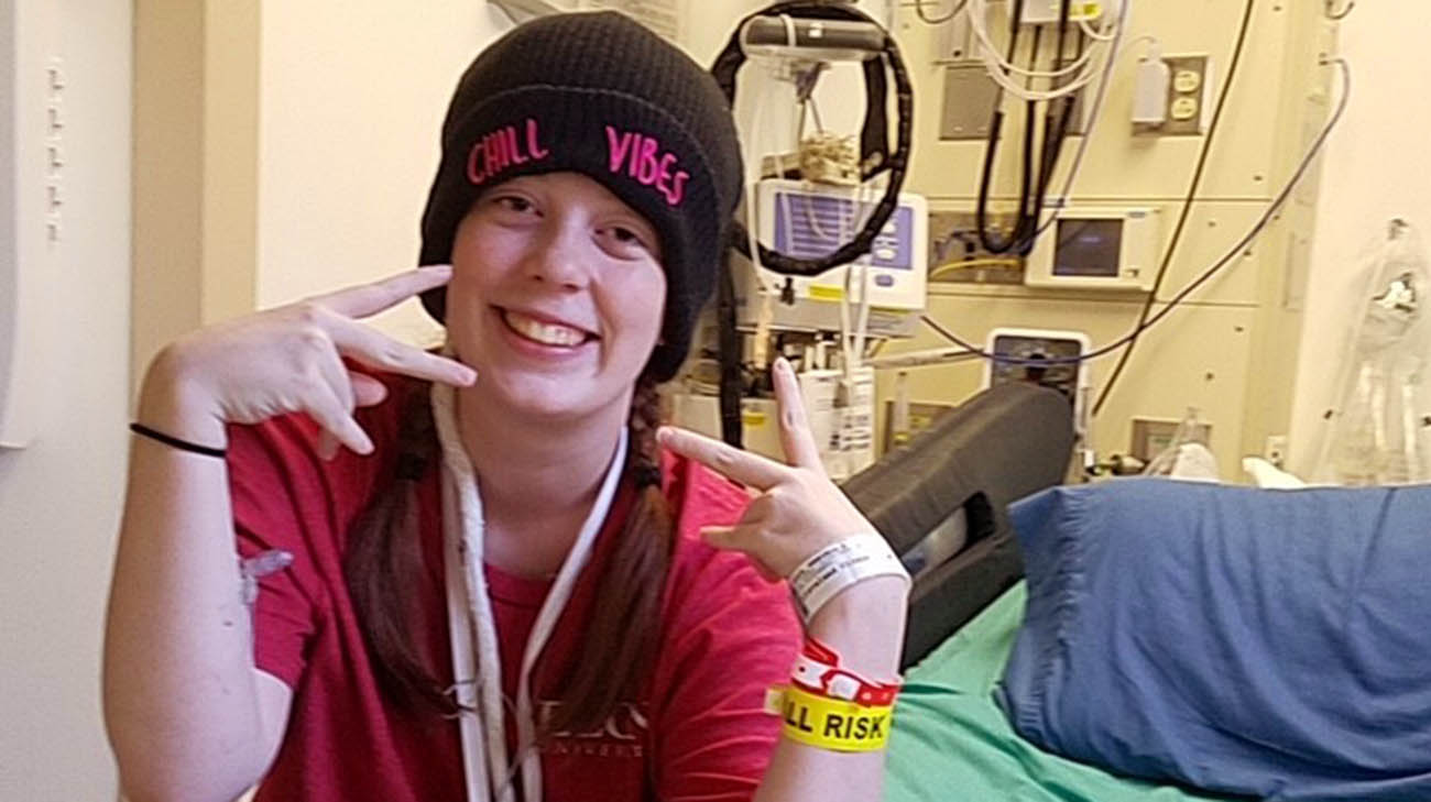 Gabi experienced epileptic seizures since doctors diagnosed her at age 11.