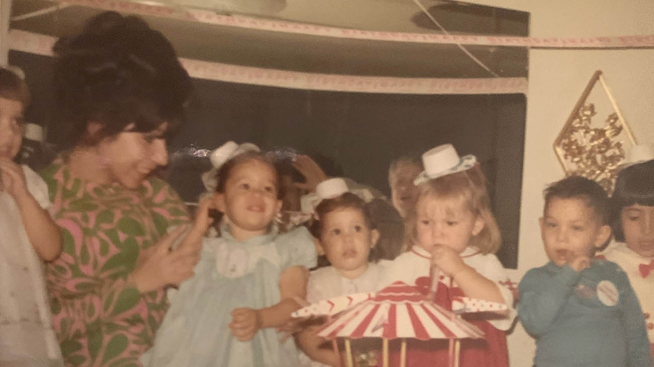 Angela and Michele grew up together.