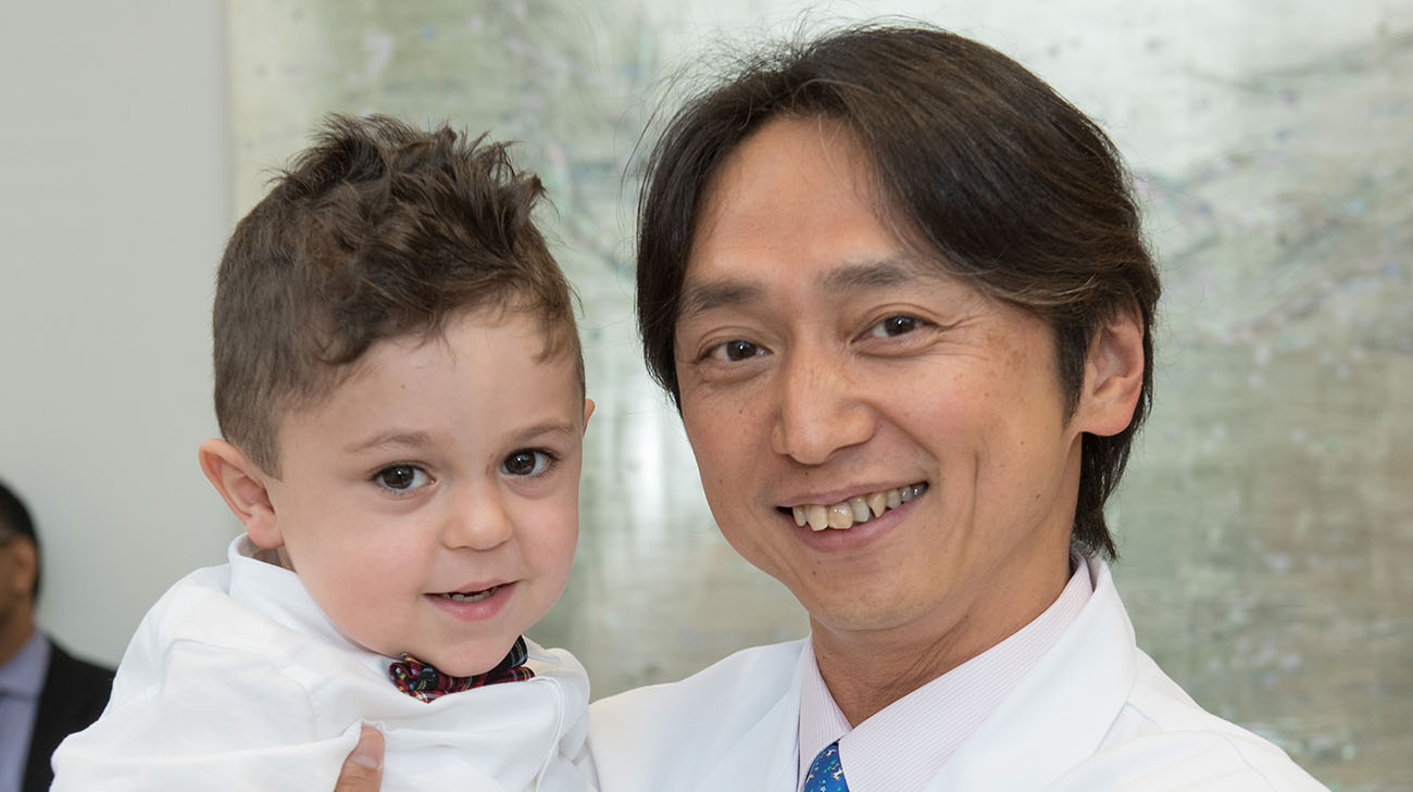 Dr. Koji Hashimoto was able to successfully replace Ahmad’s deteriorating liver with a portion from a donor’s liver. (Courtesy: Cleveland Clinic)