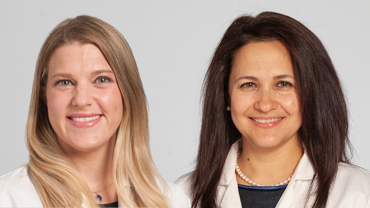 Dr. Shannon Wallace (left) and Dr. Anna Spivak (right)