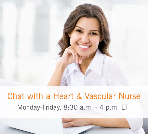 Chat with a Heart & Vascular Nurse