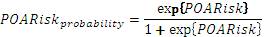 POARisk-equation