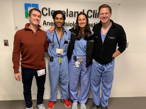 Cleveland Clinic Anesthesiology Residency Team