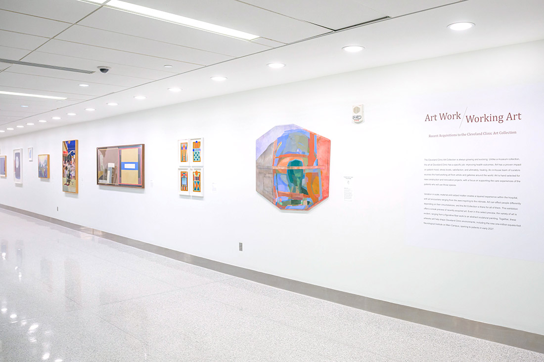 Installation view of Art Work/Working Art