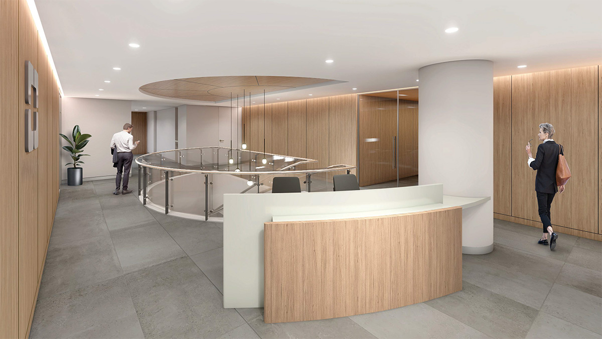 Image rendering of 12th floor landing