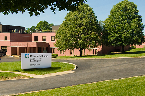 Exterior of Lodi Hospital