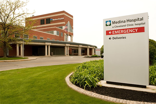 Cleveland Clinic Medina Hospital's Emergency Room, located in Medina, Ohio