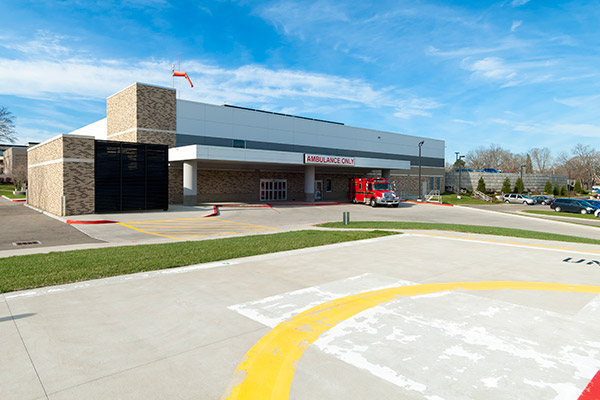 Cleveland Clinic Union Hospital's Emergency Room, located in Dover, Ohio