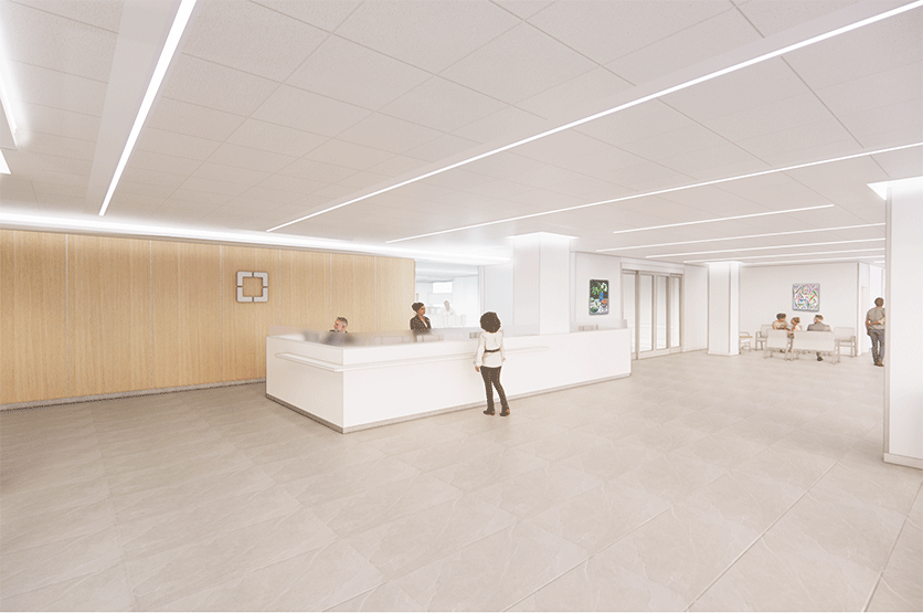 Emergency Department expansion at Indian River Hospital.