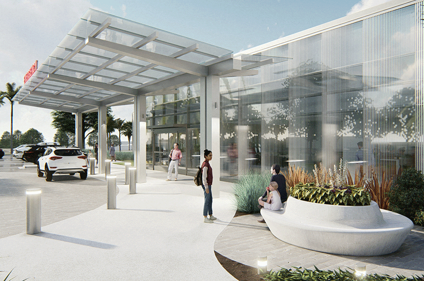 Emergency Department expansion at Indian River Hospital.