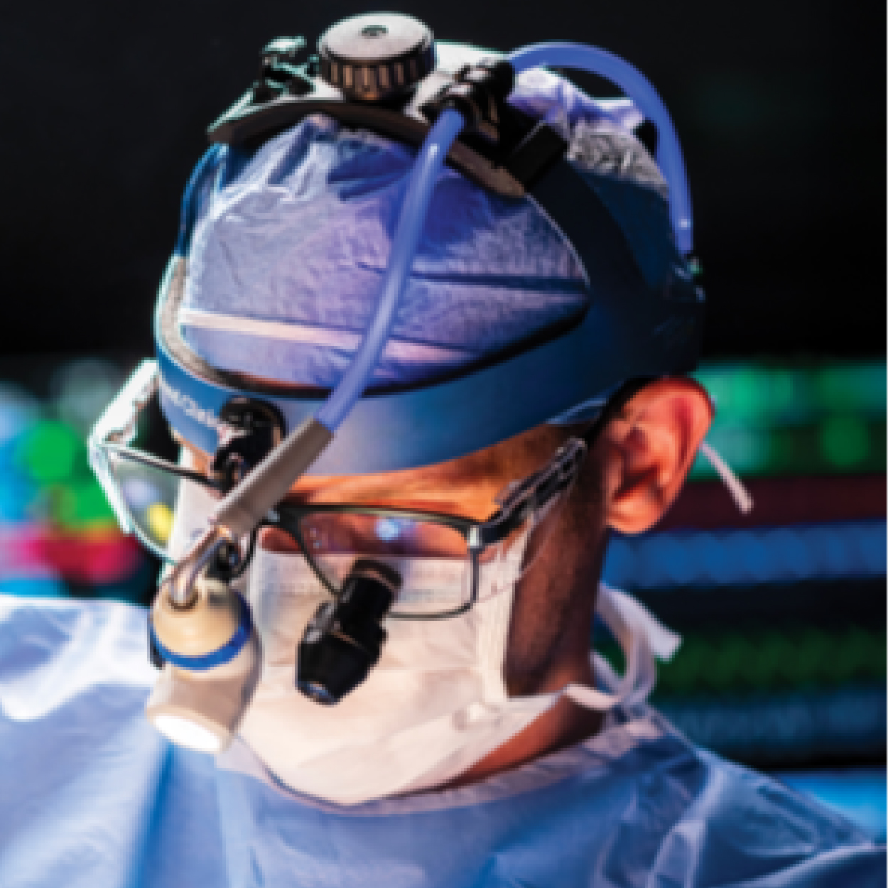 surgeon in operating room