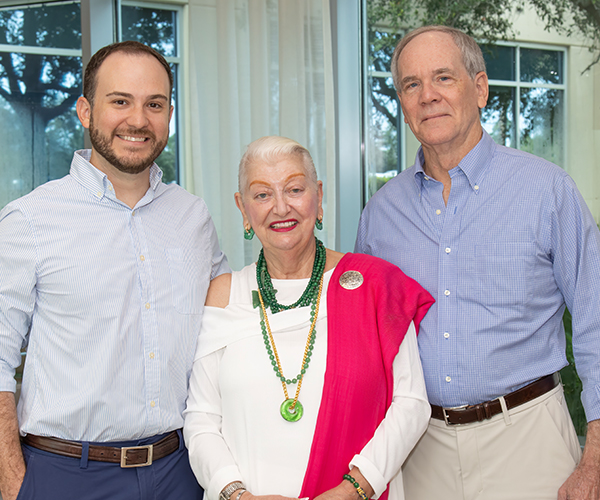 Craig Wengler, MD, Angela Howett and W. Edward Wengler, MD. 