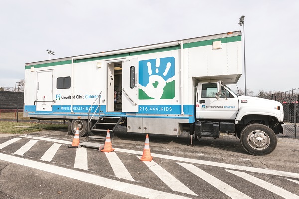 Cleveland Clinic's School-Based Health Care Mobile Unit