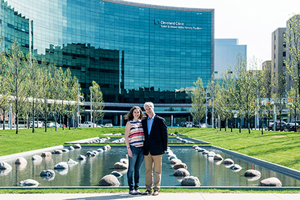 Roger Collins and his daughter Lindsey