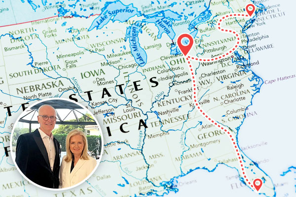 Tom and Carol Ostrander headed north and west to get the best heart care