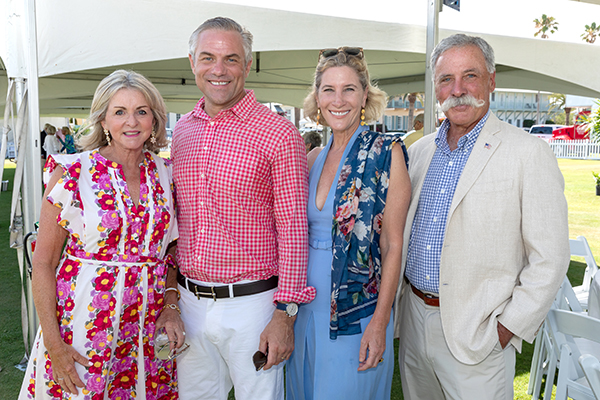 From L to R: Wendy Carey, Raphael Dambournet, Dr. Anastasia Tousimis, Chase Carey