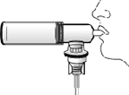 nebulizer and mouthpiece