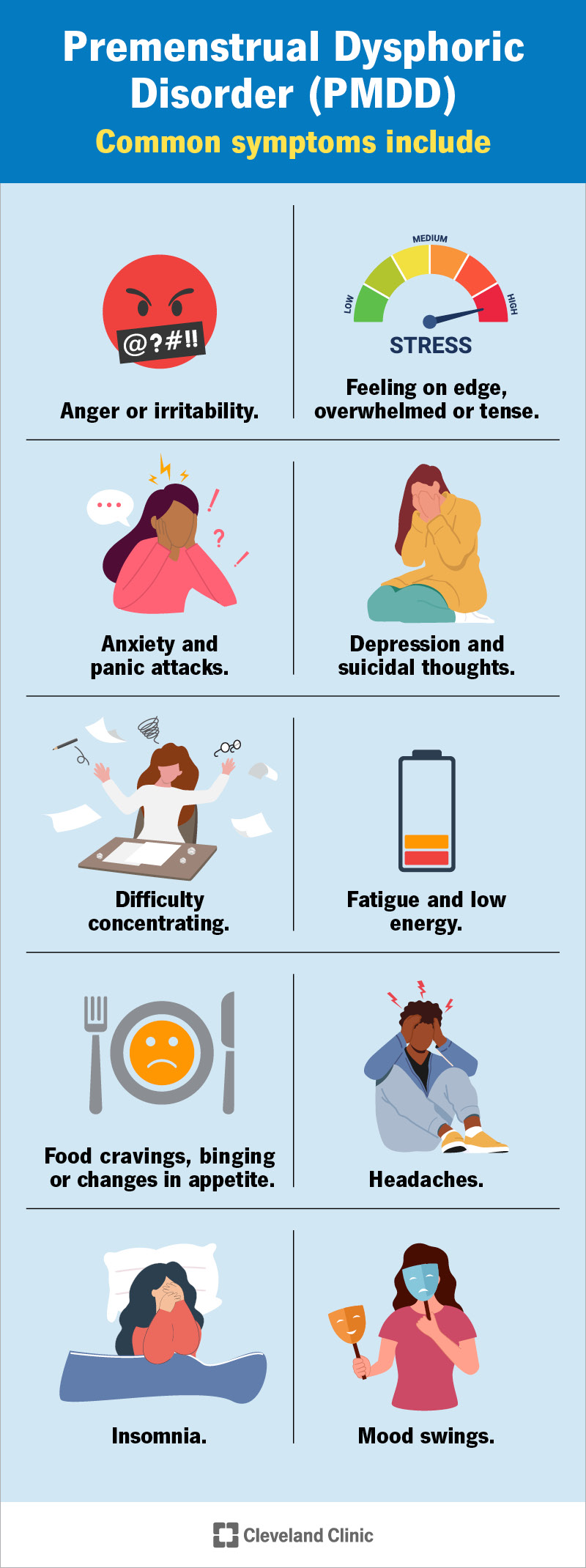 Premenstrual Dysphoric Disorder PMDD Causes Treatment