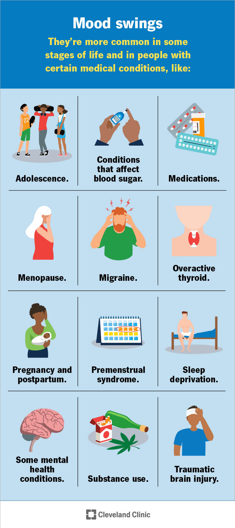 Mood Swings What They Are Causes