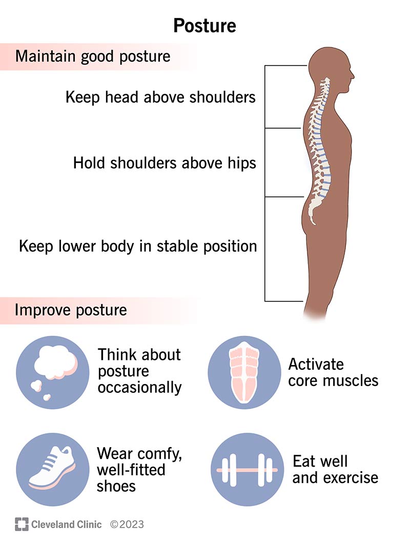 Protecting your spine’s natural curves is the best way to maintain good posture.