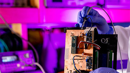 Medical Device Solutions department inside the Lerner Research Institute
