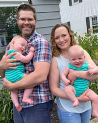 Physician couple lives apart for 3 months to keep newborns safe from COVID-19