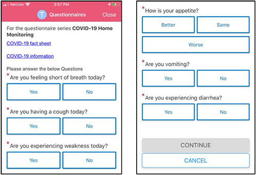 How home monitoring improves outcomes for patients with COVID-19