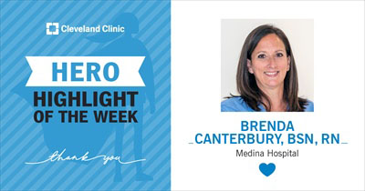 Hero of the Week: Persistence prevents more complicated procedure | Brenda Canterbury