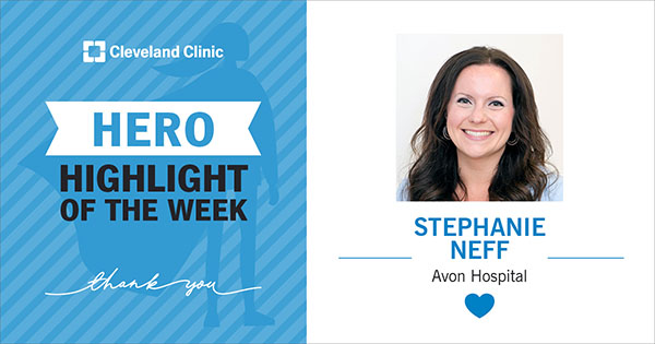 Hero of the Week: Stephanie Neff