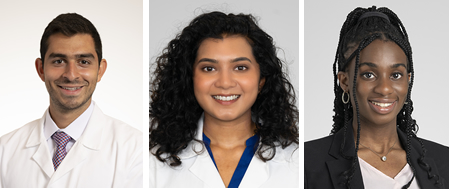 Eliot Haddad, Shivani Nellore and Chichi Onwubueke