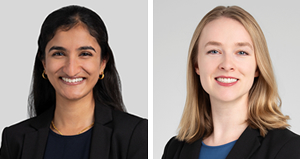 Meghana Iyer and Victoria Rogness