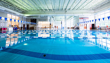Swimming pool at Akron General