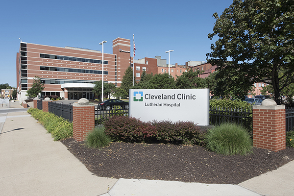 Lutheran Hospital sign