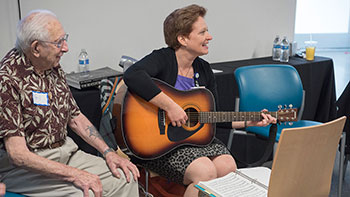 Music Therapy with a Guitar | Cleveland Clinic Nevada