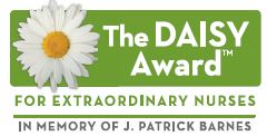 DAISY Award for extraordinary nurses