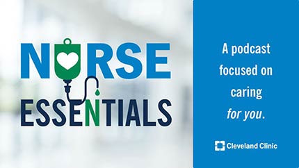 Nurse Essentials podcast graphic