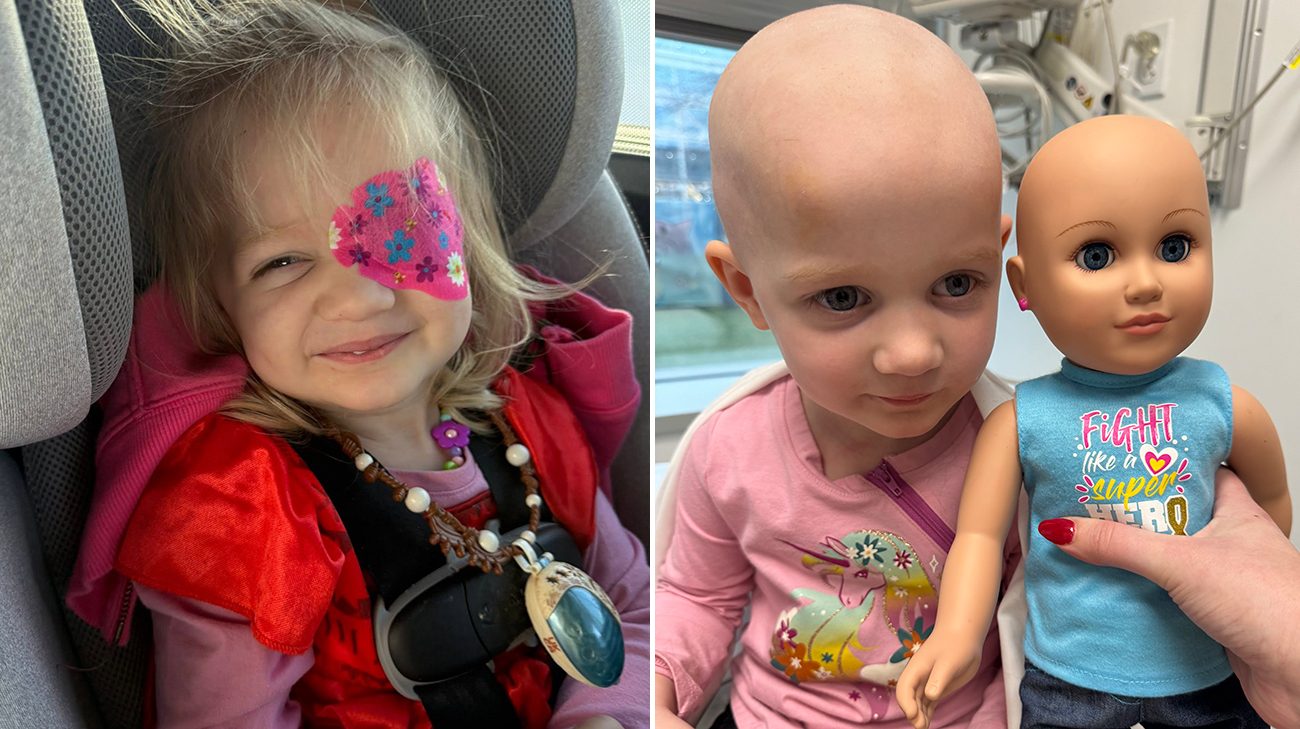 After Miley had surgery to get her eye removed she underwent chemotherapy because of the size and location of the tumor.