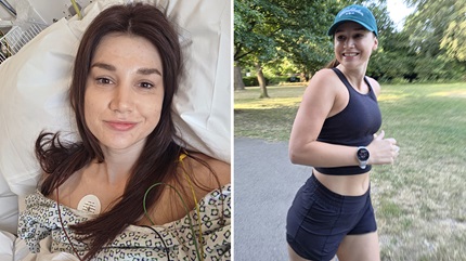 Cleveland Clinic London doctors diagnosed Denisa with a heart condition. 