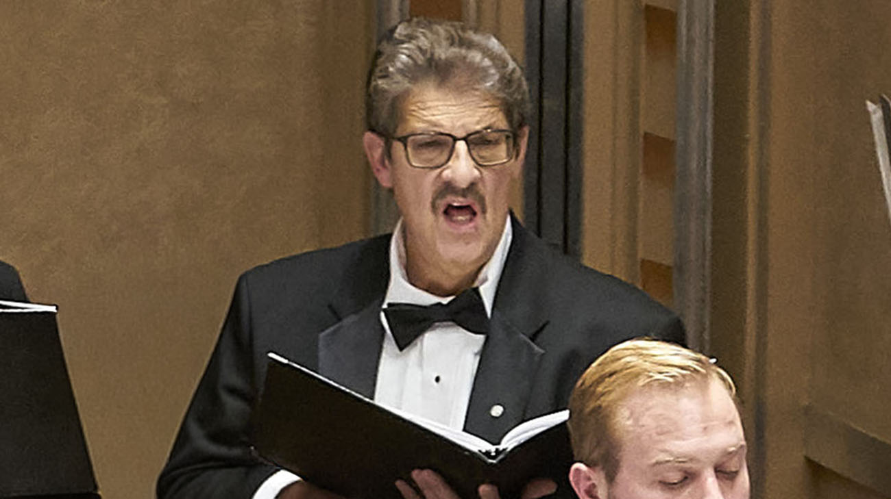 After undergoing two successful knee surgeries Nick can more easily participate in rehearsals and performances with the Cleveland Orchestra Chorus.