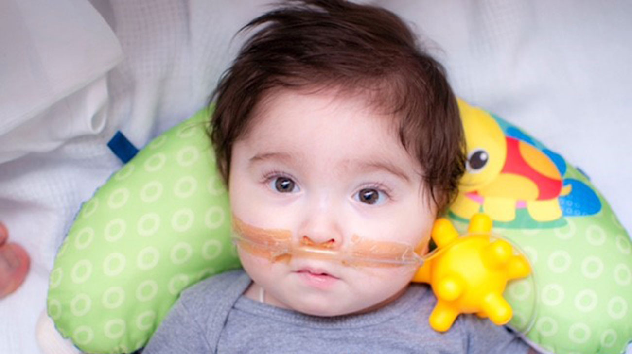 Crosby celebrated his first birthday at Cleveland Clinic Children's NICU.