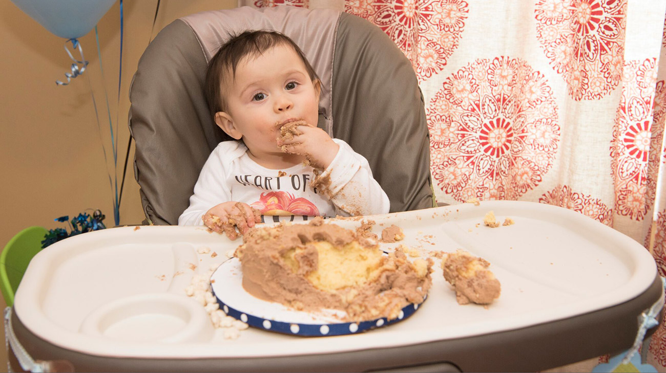 The cake was a huge hit!