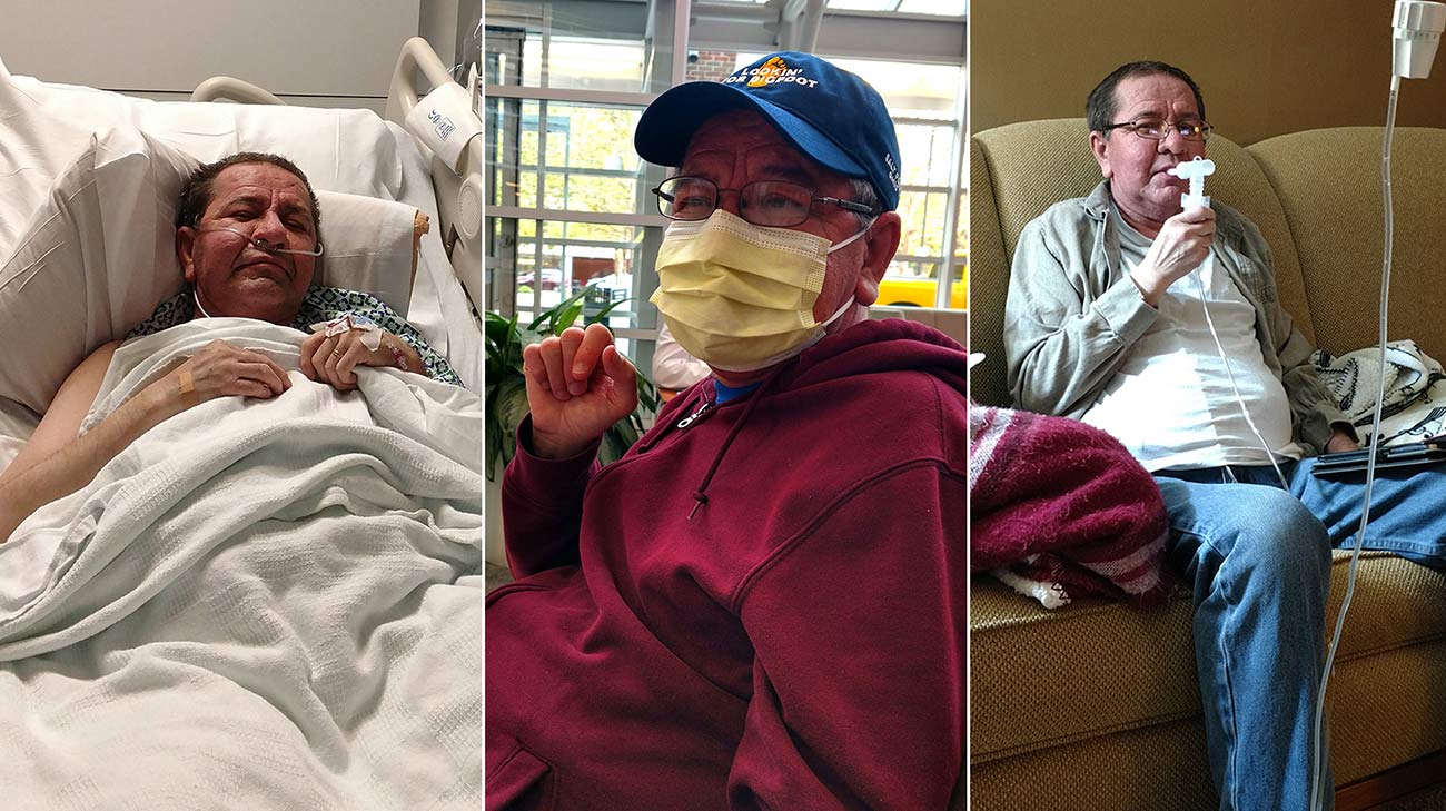 Tom underwent a lung transplant and a kidney transplant at Cleveland Clinic. (Courtesy: Tom Mathews)