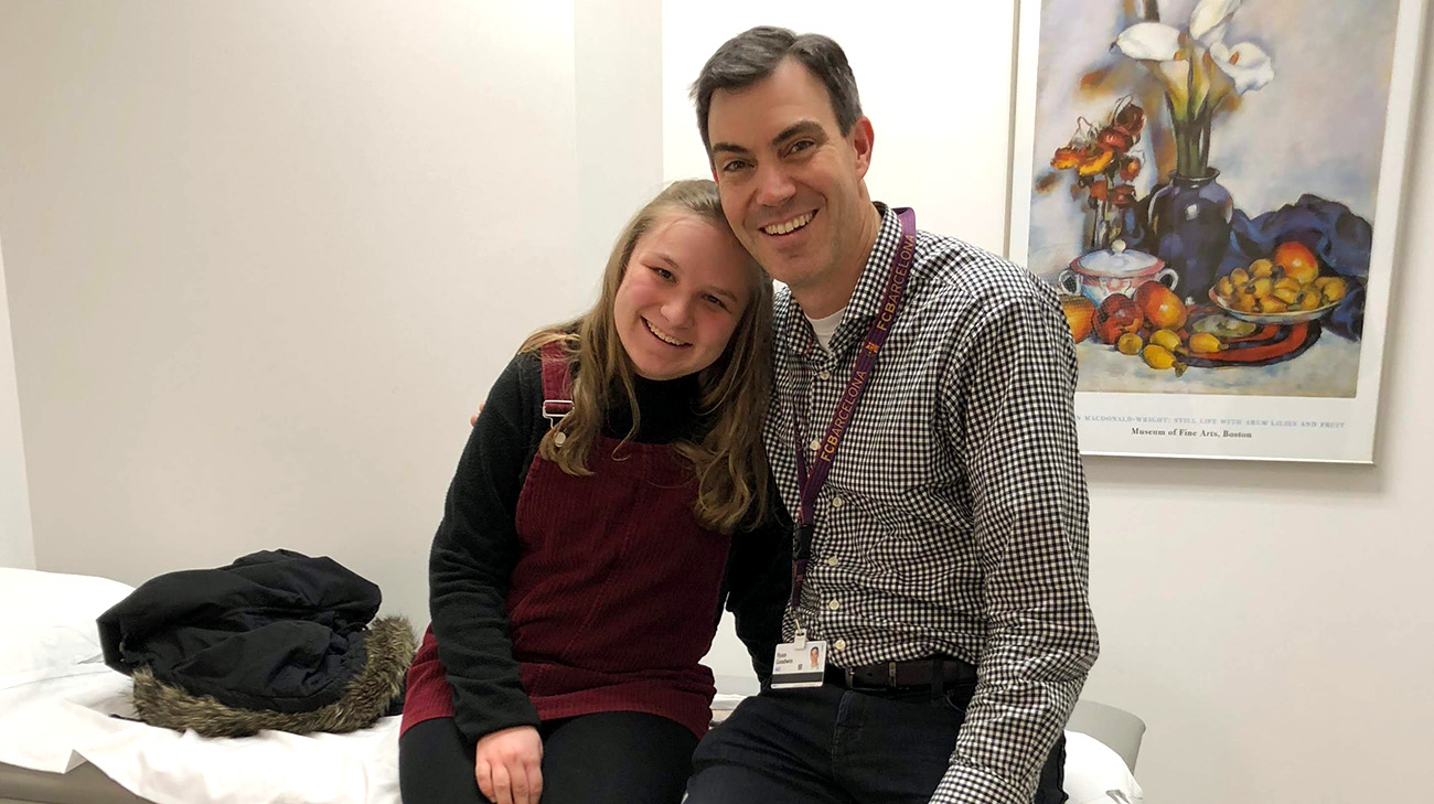 Orthopedic surgeon Dr. Ryan Goodwin performed both surgeries on Erin, who says she trusted him from the first day they met. (Courtesy: Erin Black)