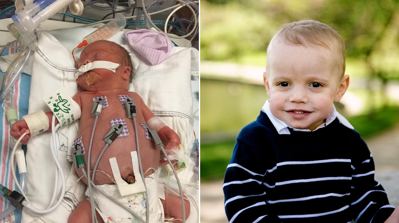 Geno was born at 29 weeks at Cleveland Clinic. He's now an active and happy 20-month-old. (Courtesy: Adrienne Mueller and Tess Smith Photography.)