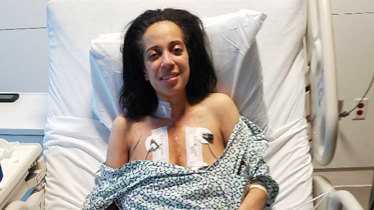 Cleveland Clinic doctors completed complex open-heart surgery to remove the tumor near her heart. (Courtesy: Cleveland Clinic)