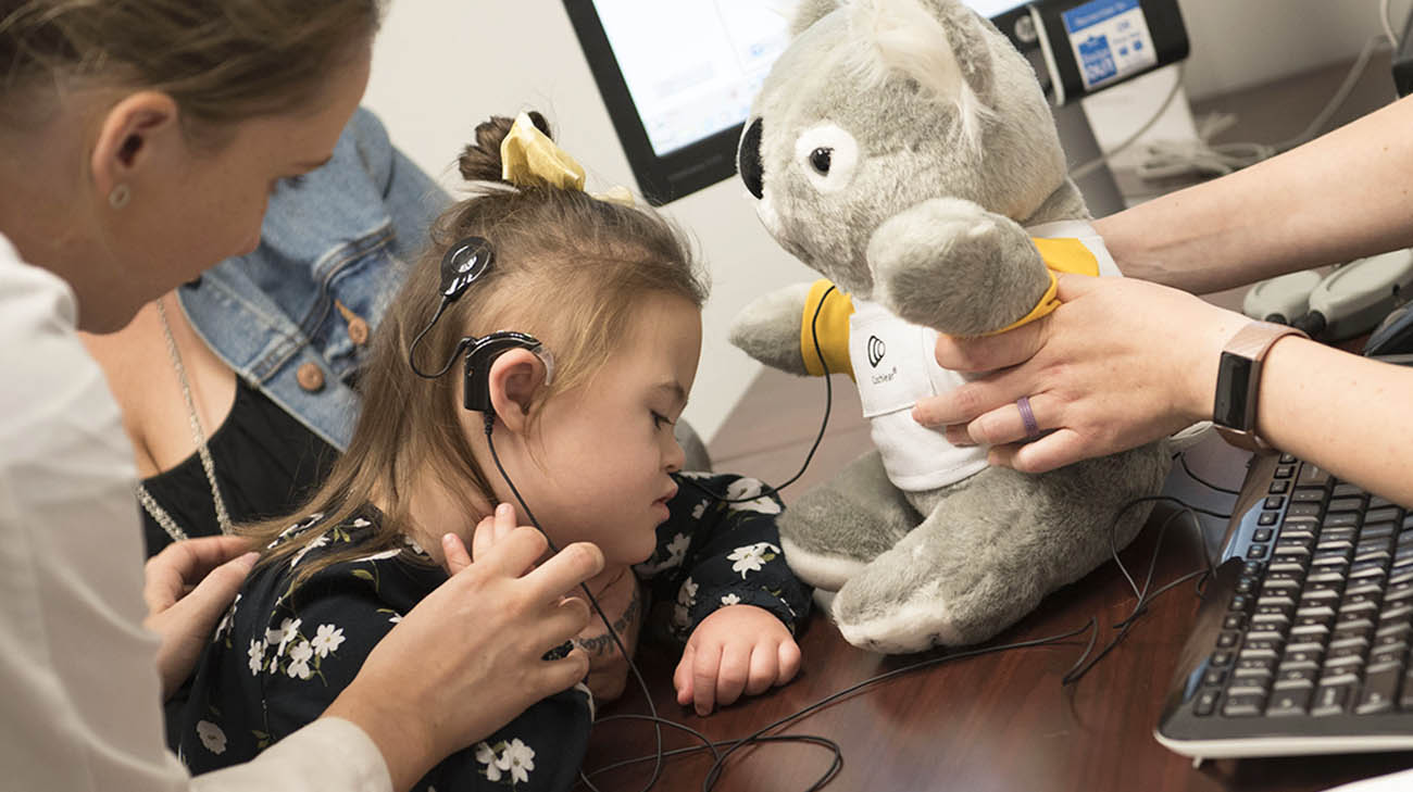 Grace Rosian cochlear implants at Cleveland Clinic Children's