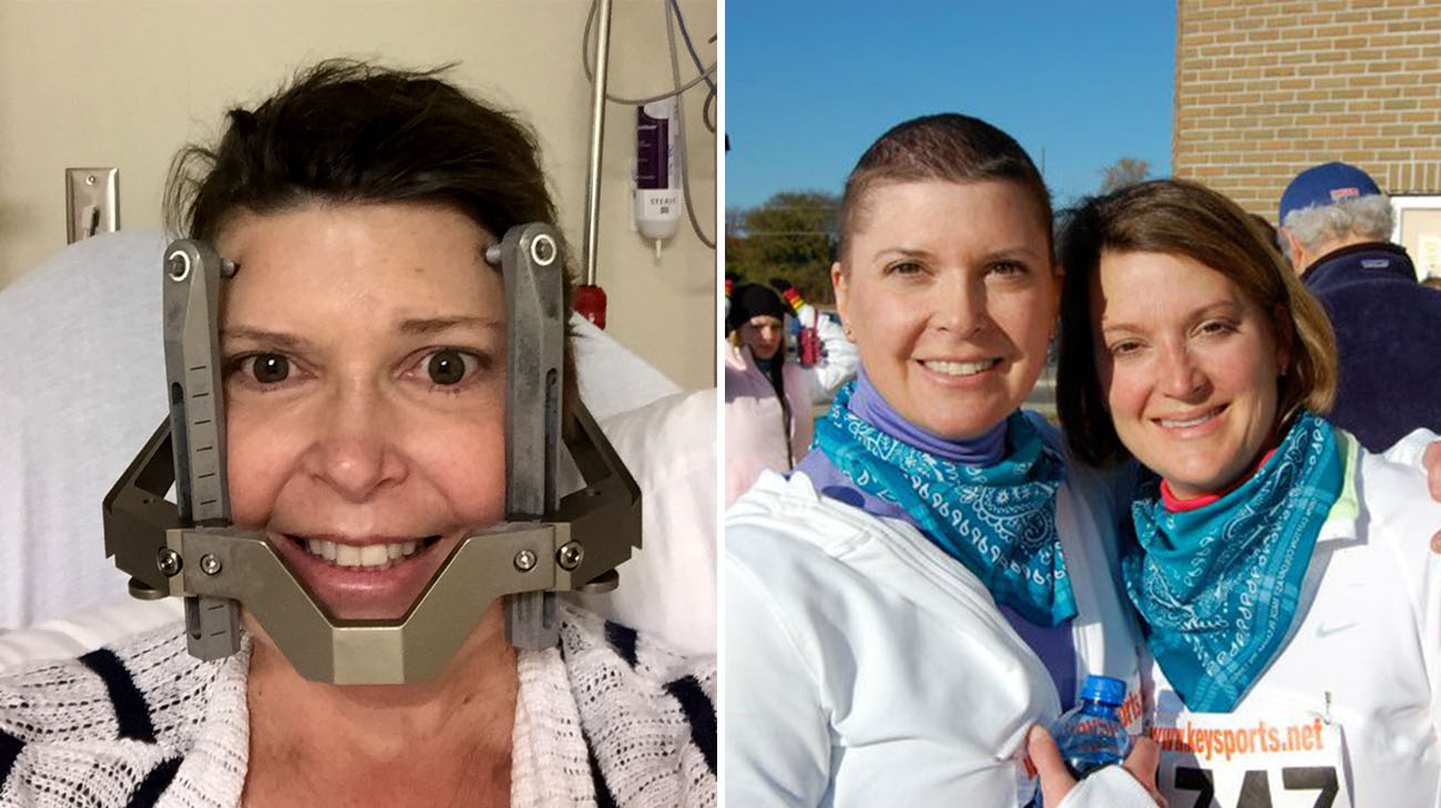Sara has been through countless cancer treatments over nine years. (Courtesy: Sara Whitlock)