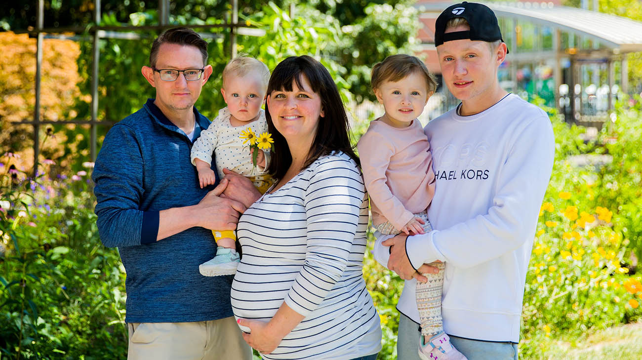 McCaw family at Ronald McDonald House.