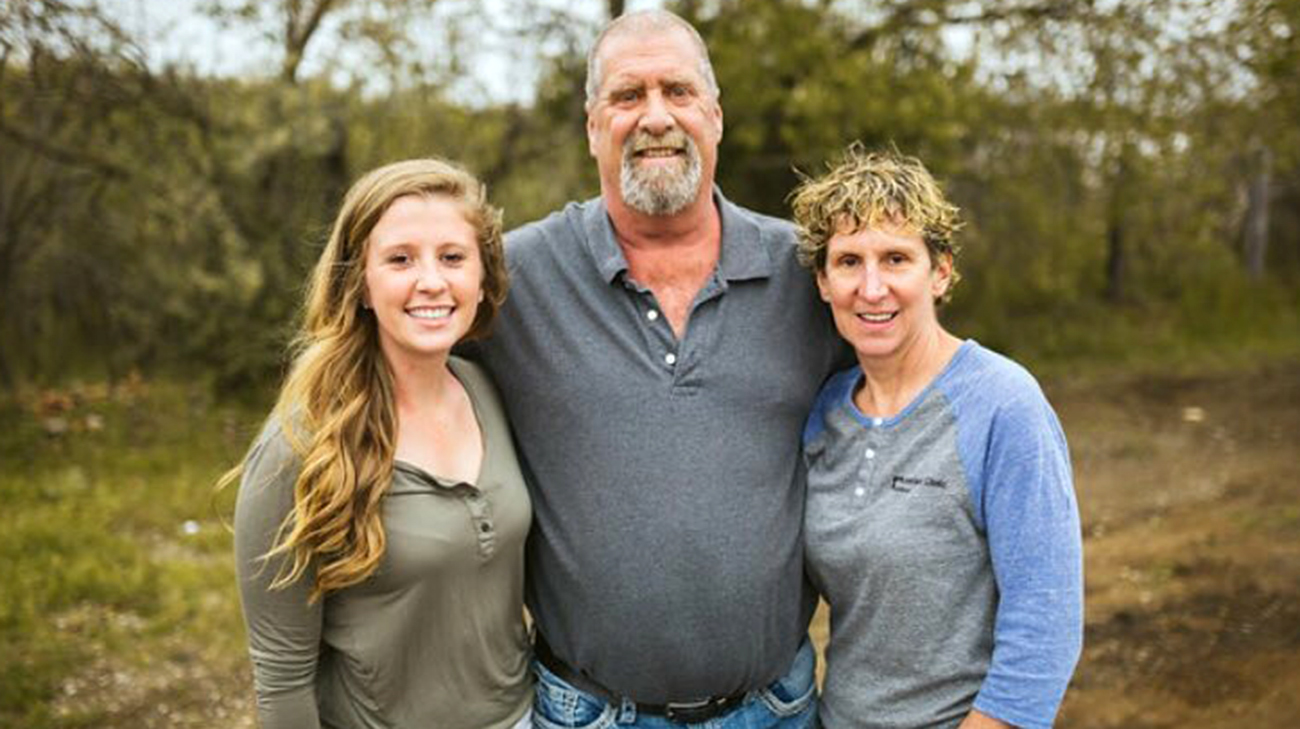Ashley Rideout, Rick and Mary Ann's daughter, is now a traveling nurse after being inspired by her dad's medical journey. (Courtesy: Rick Rideout) 